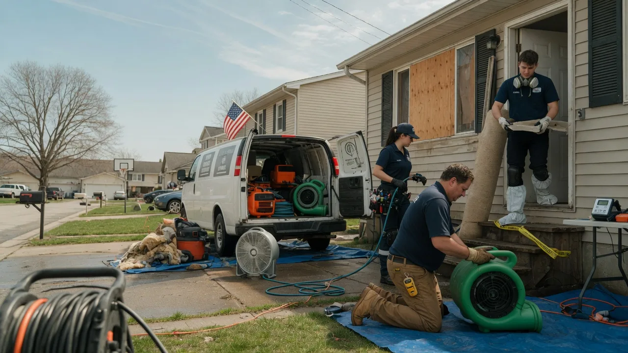 Water Damage Restoration in Sumrall, MS near me